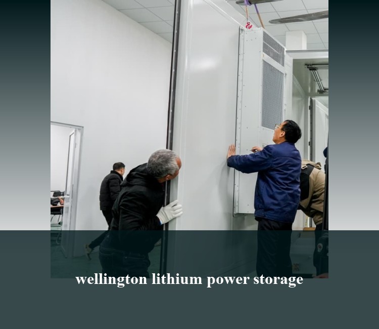wellington lithium power storage