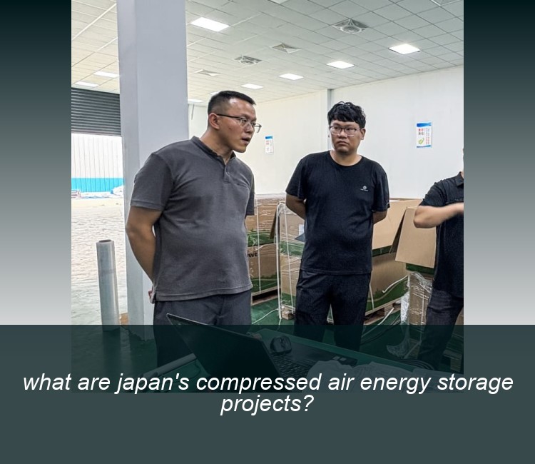 what are japan's compressed air energy storage projects?