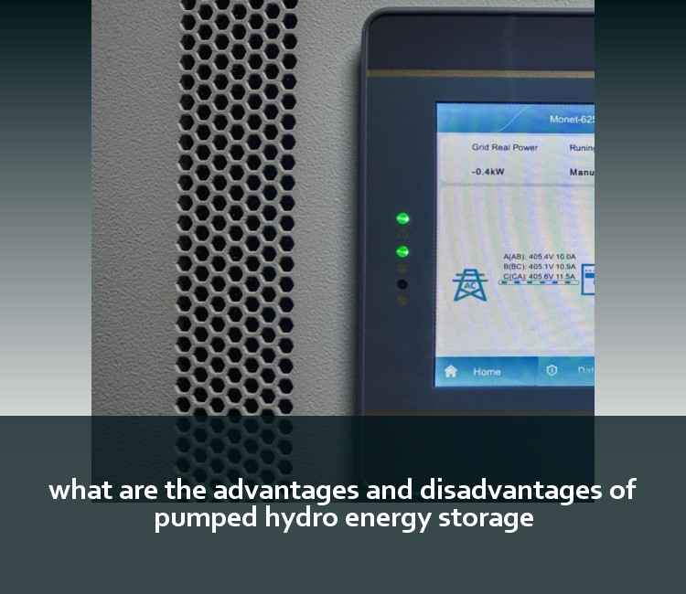what are the advantages and disadvantages of pumped hydro energy storage