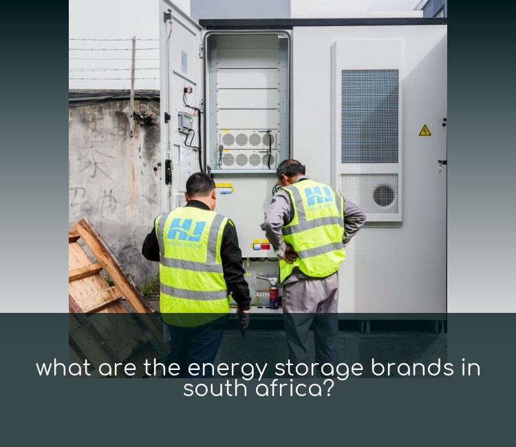 what are the energy storage brands in south africa?