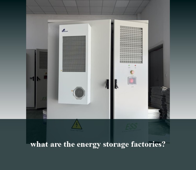 what are the energy storage factories?