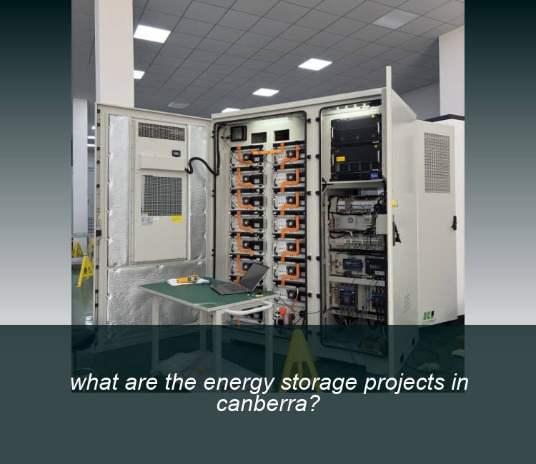 what are the energy storage projects in canberra?