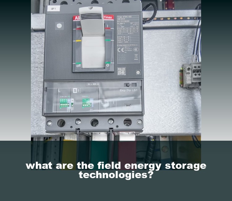 what are the field energy storage technologies?