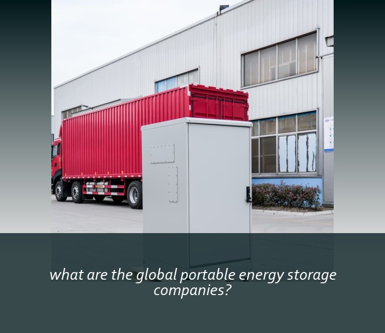 what are the global portable energy storage companies?