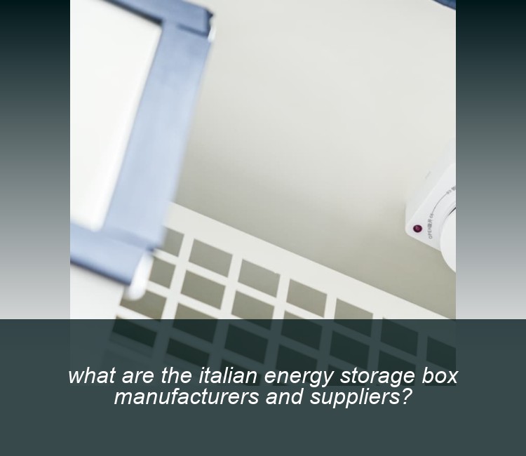 what are the italian energy storage box manufacturers and suppliers?