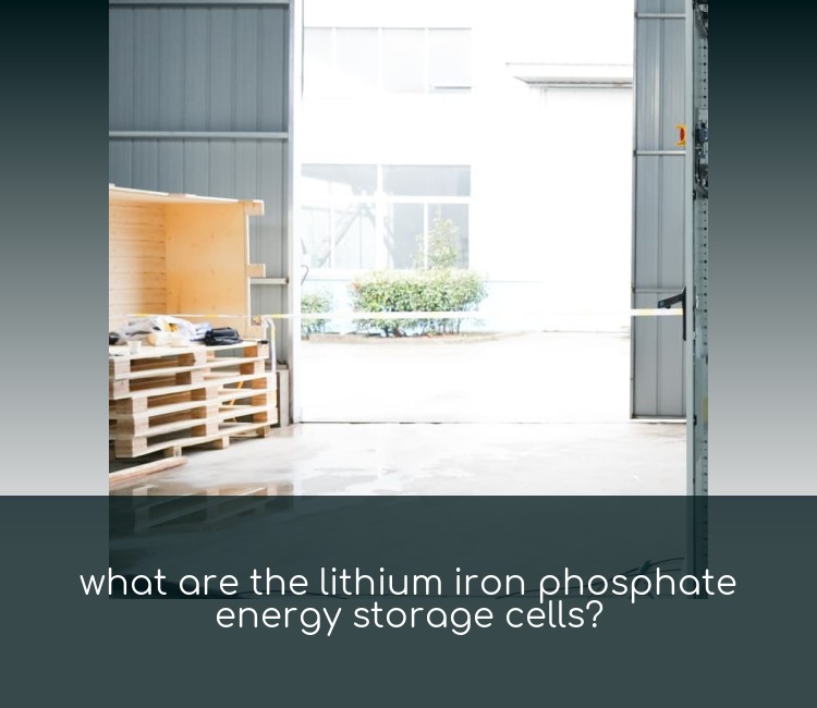 what are the lithium iron phosphate energy storage cells?