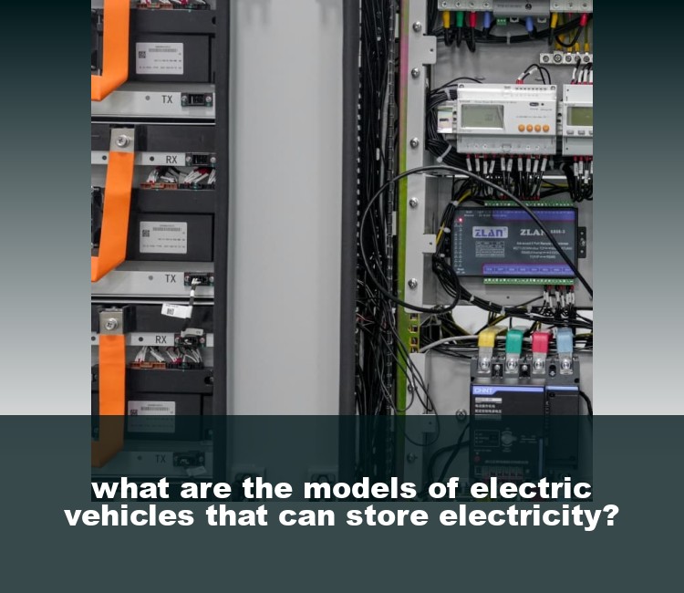 what are the models of electric vehicles that can store electricity?