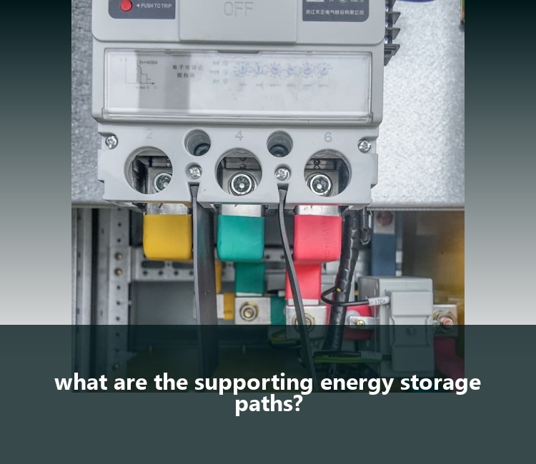 what are the supporting energy storage paths?