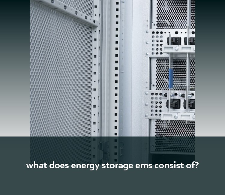 what does energy storage ems consist of?