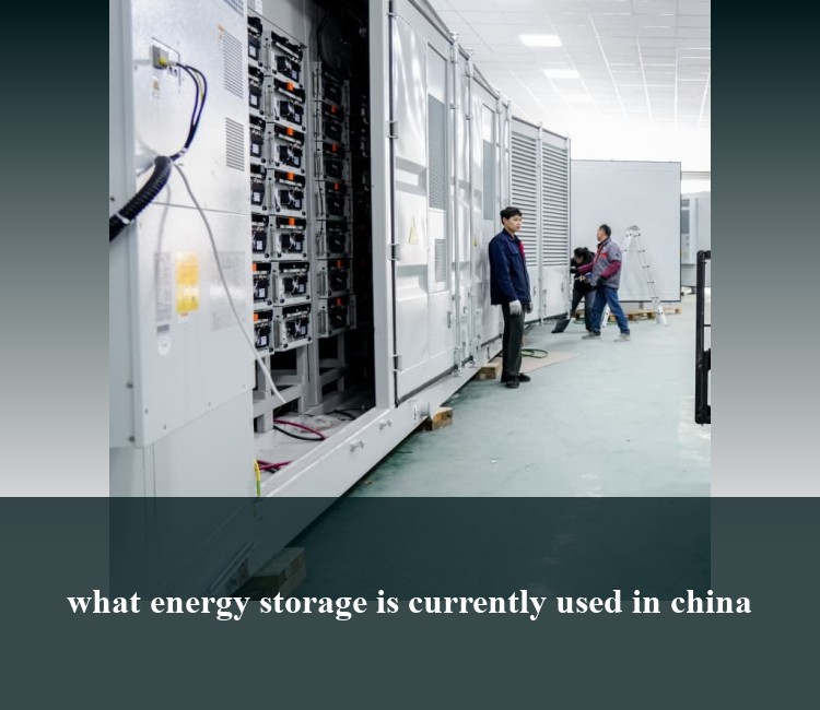 what energy storage is currently used in china