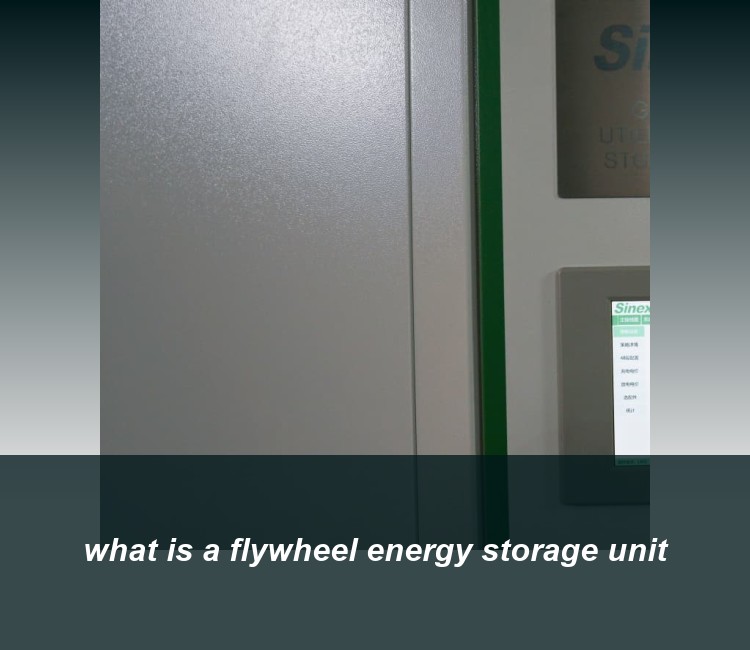 what is a flywheel energy storage unit