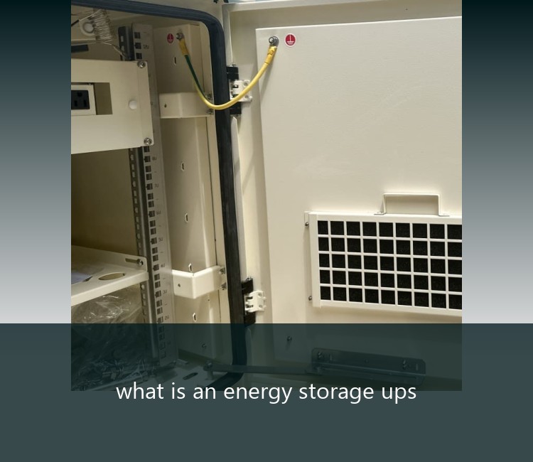 what is an energy storage ups