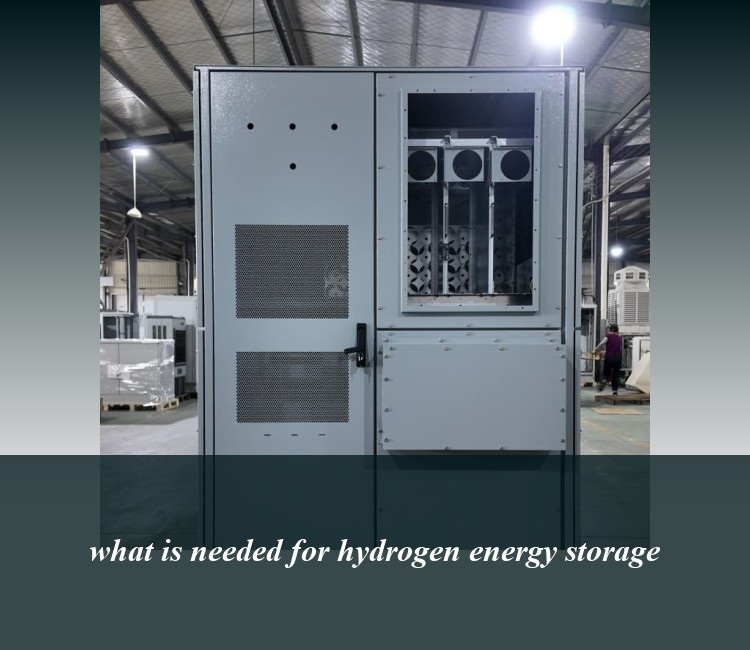 what is needed for hydrogen energy storage