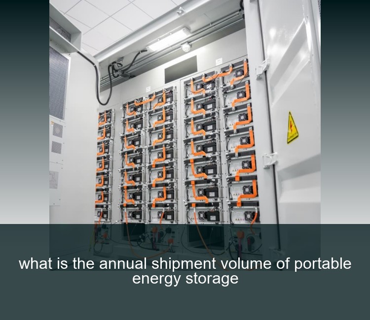 what is the annual shipment volume of portable energy storage