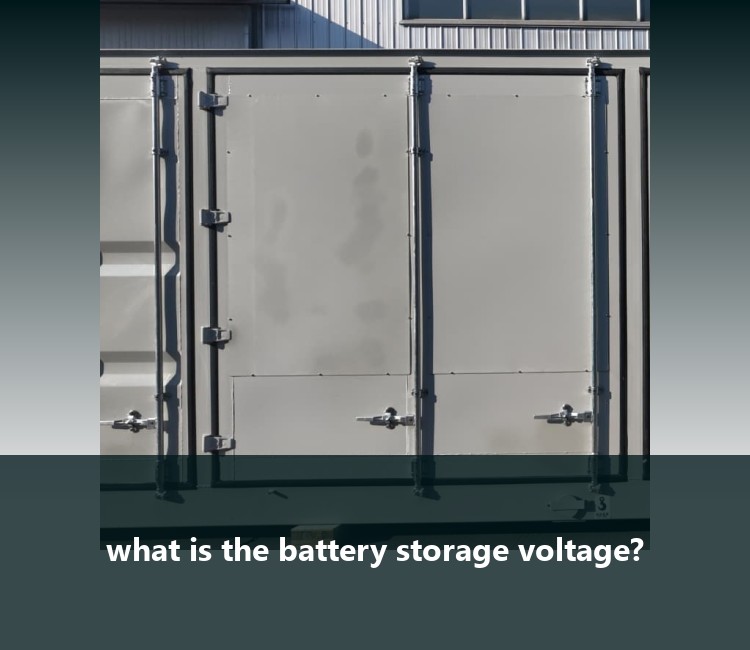 what is the battery storage voltage?