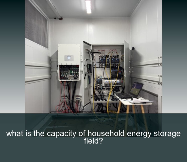what is the capacity of household energy storage field?