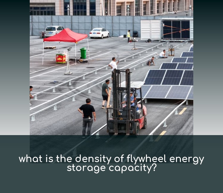 what is the density of flywheel energy storage capacity?