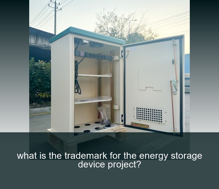 what is the trademark for the energy storage device project?