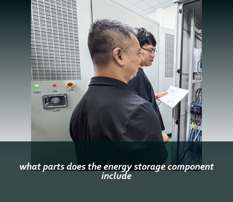 what parts does the energy storage component include