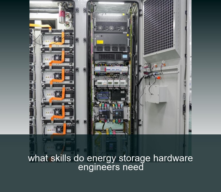 what skills do energy storage hardware engineers need