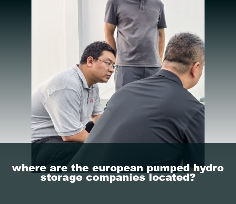 where are the european pumped hydro storage companies located?