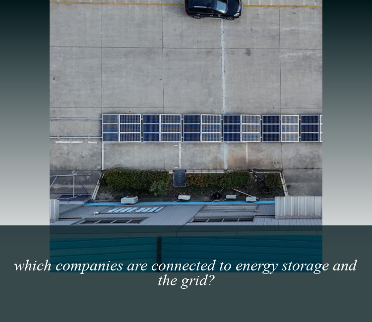 which companies are connected to energy storage and the grid?