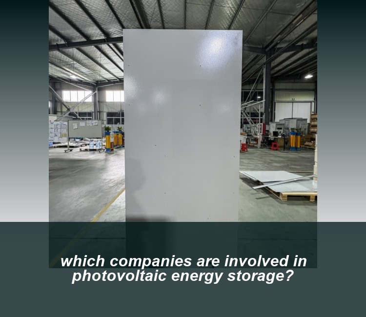 which companies are involved in photovoltaic energy storage?
