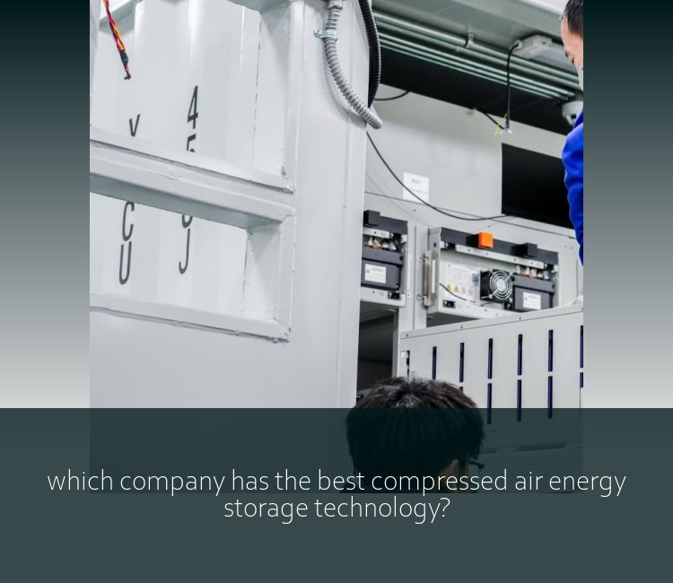 which company has the best compressed air energy storage technology?