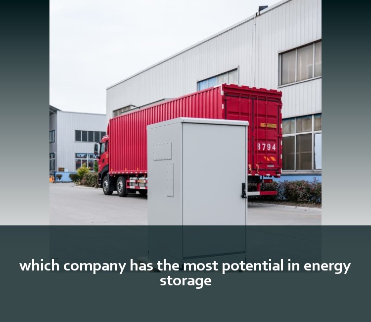 which company has the most potential in energy storage