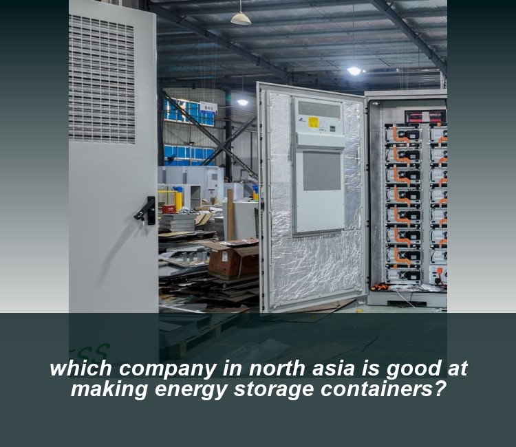 which company in north asia is good at making energy storage containers?
