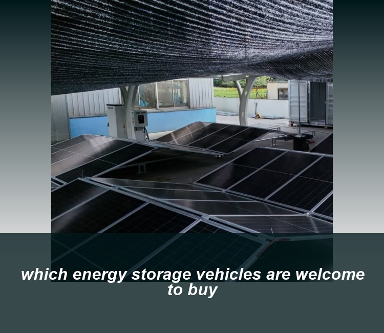 which energy storage vehicles are welcome to buy
