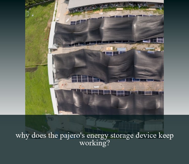 why does the pajero's energy storage device keep working?