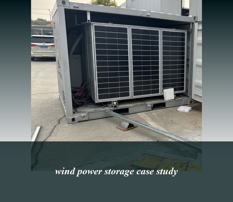 wind power storage case study