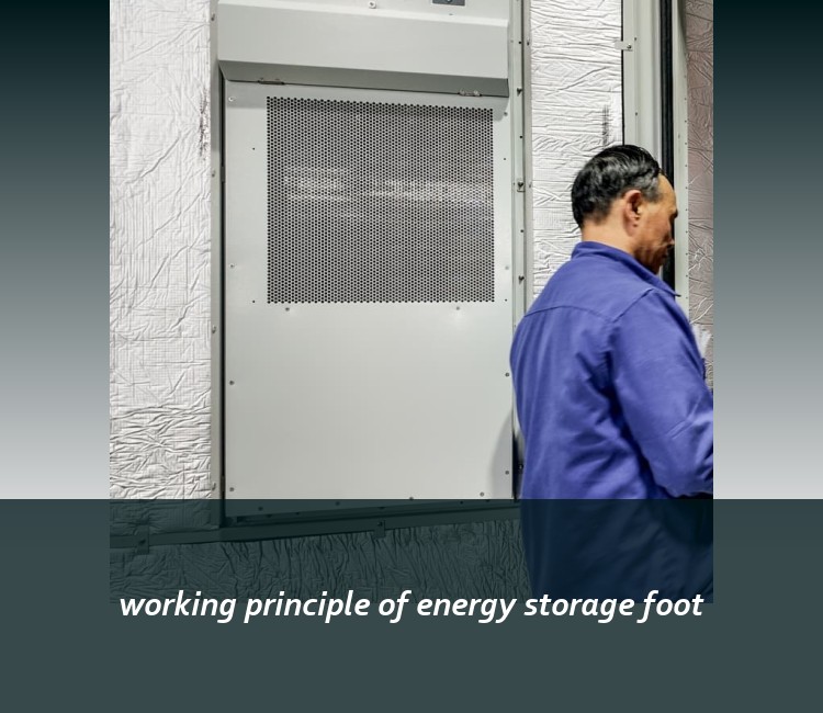 working principle of energy storage foot