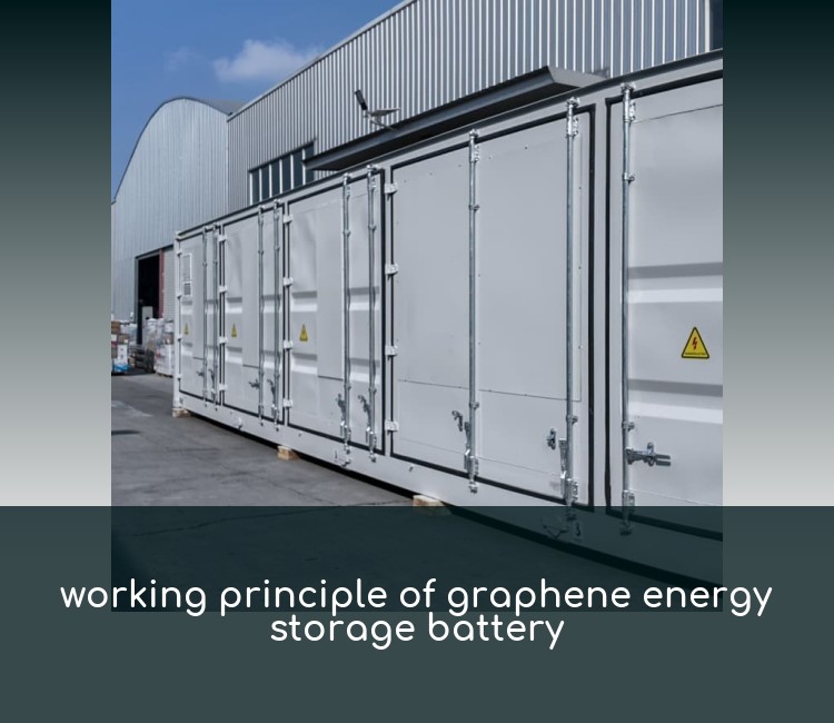 working principle of graphene energy storage battery