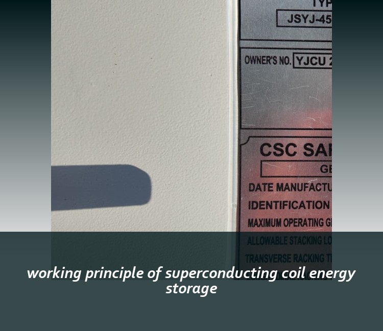 working principle of superconducting coil energy storage